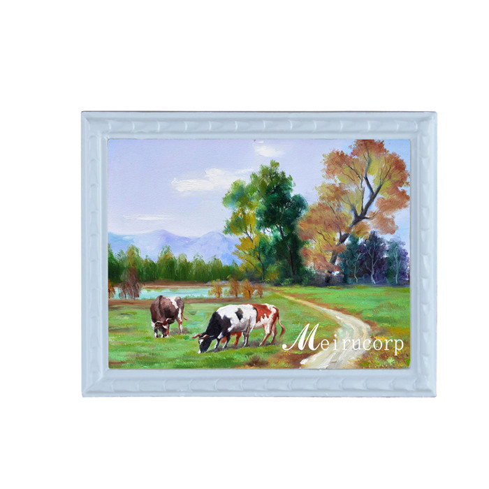 Dollhouse 112 scale miniature oil painting BSDW21,Miniature Pictures