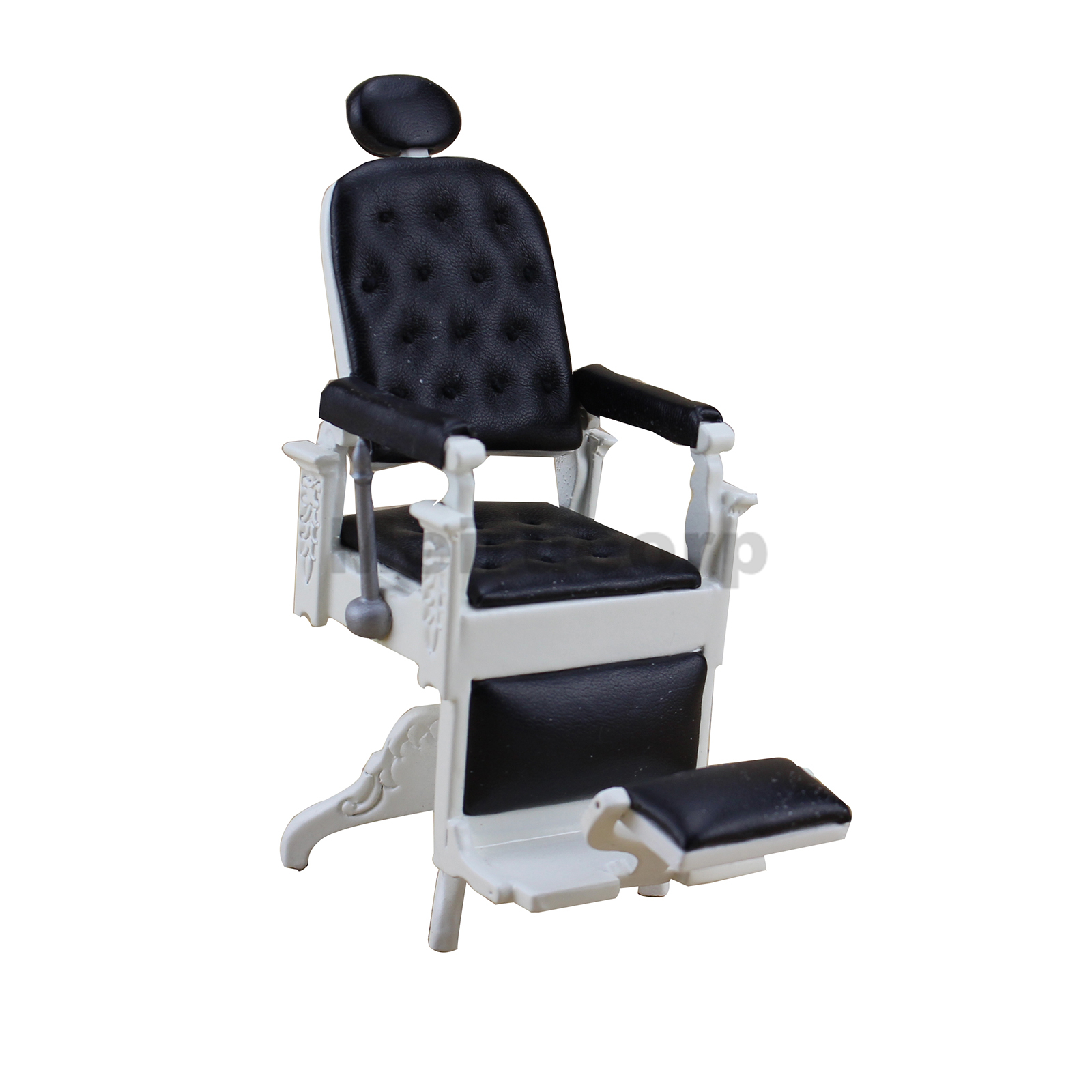 1/12 Scale Dollhouse furniture Miniature Antique vintage White barber